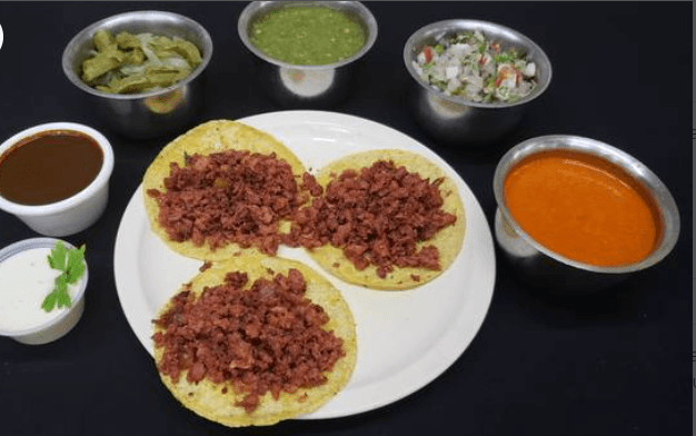 Orden Tacos Chicos de Chorizo