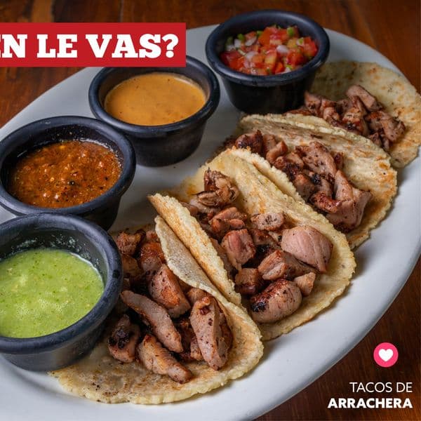 TACOS DE ARRACHERA