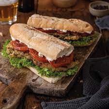 Baguette Especial milanesa con queso