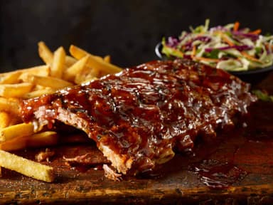 BBQ Baby Back Ribs - Half