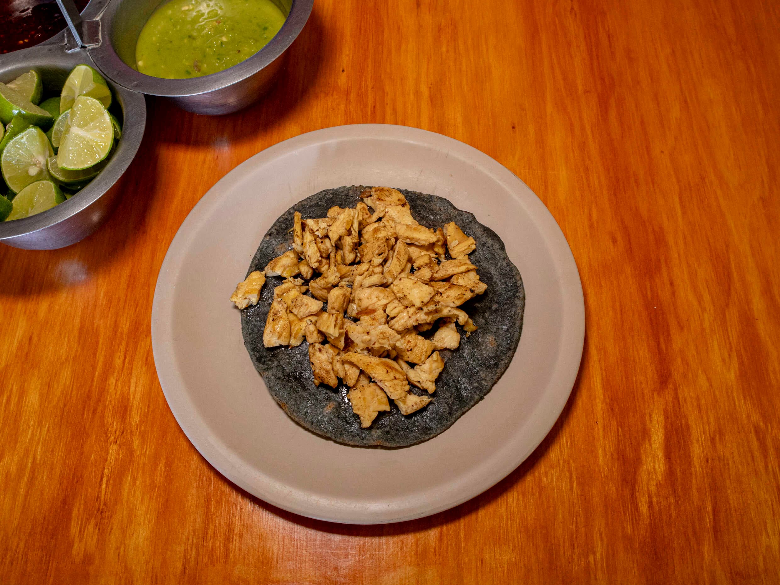 Tacos de Pechuga de Pollo