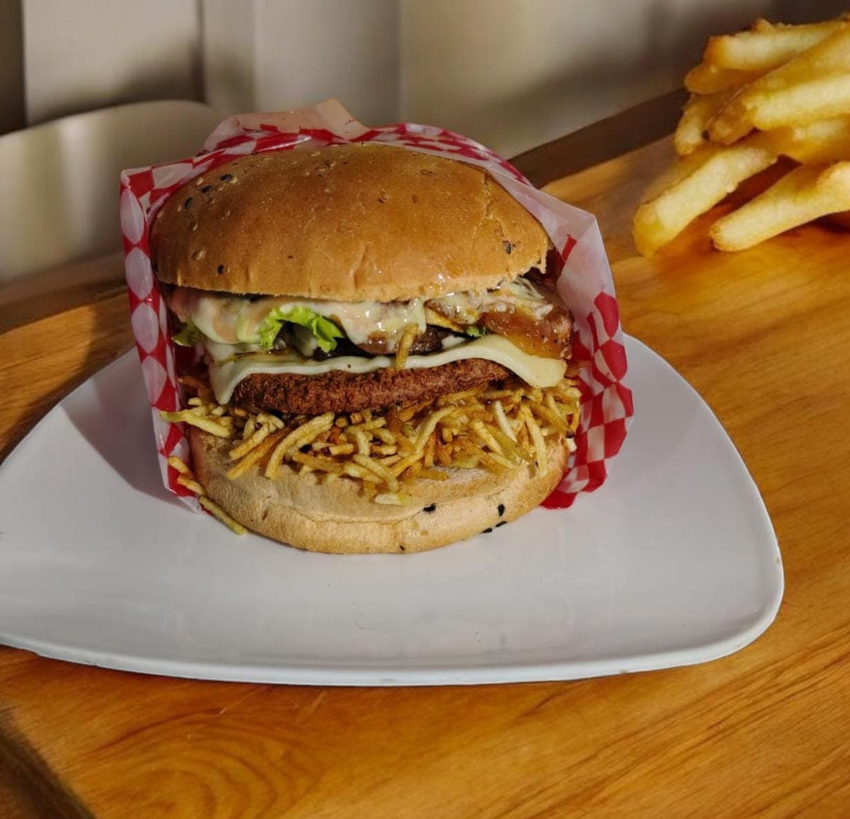 Hamburguesa Doble Space