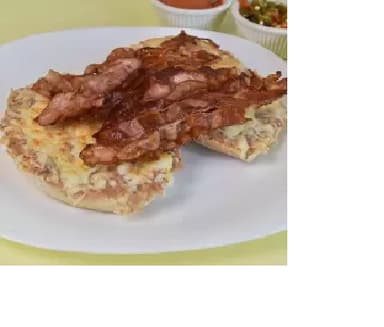 Mollete tocino