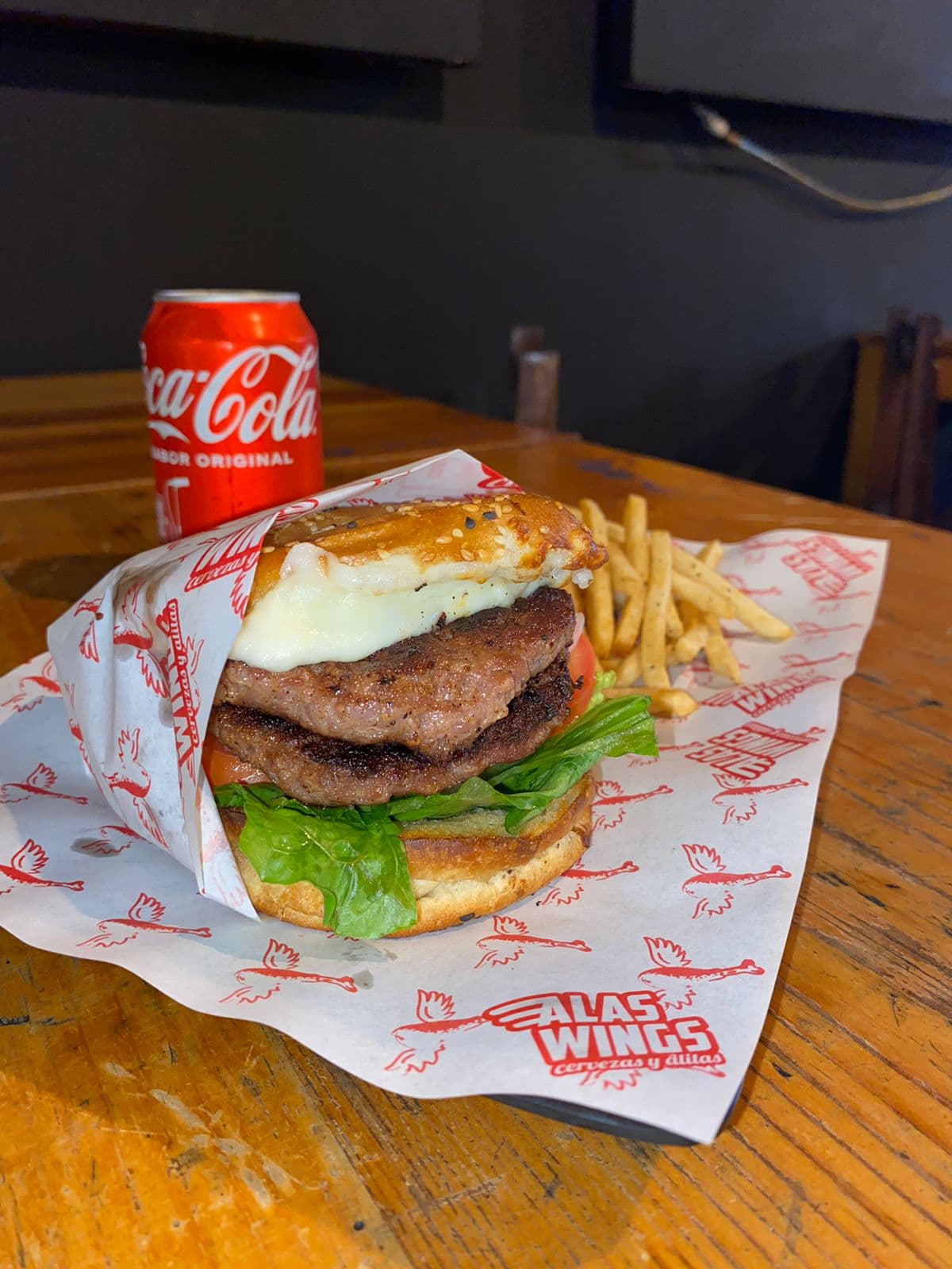 Combo Burger Wings Complete (H+P+B)