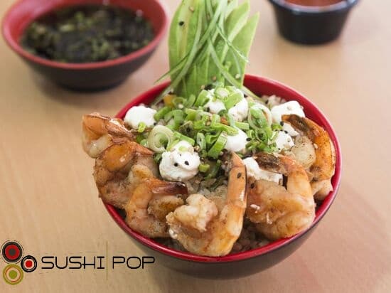 Yakimeshi Especial con camarón