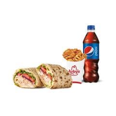 Combo Roast Turkey & Swiss Wrap