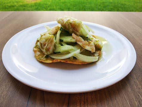 Tostada de Aguachile