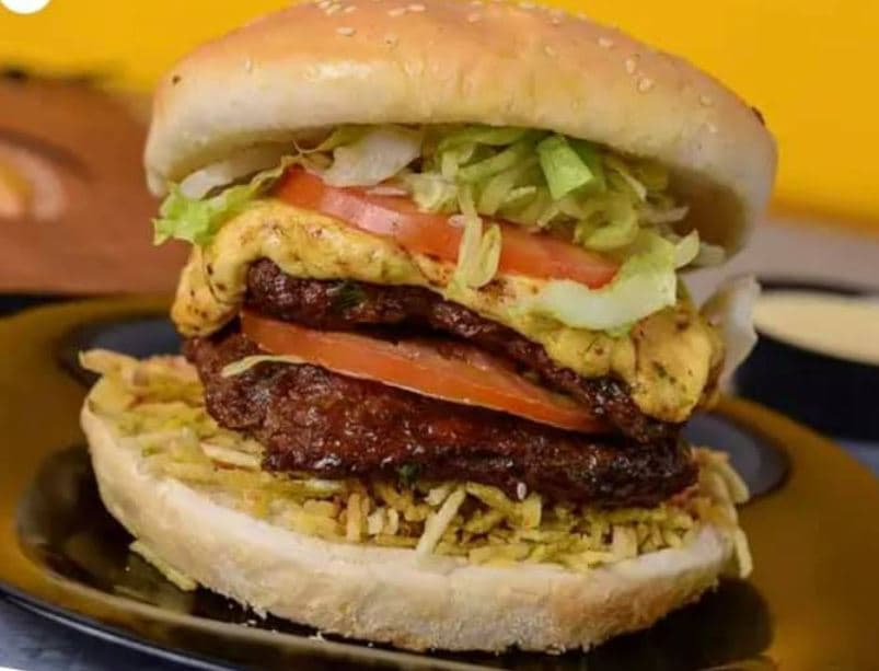 Combo Hamburguesa Doble + Papas
