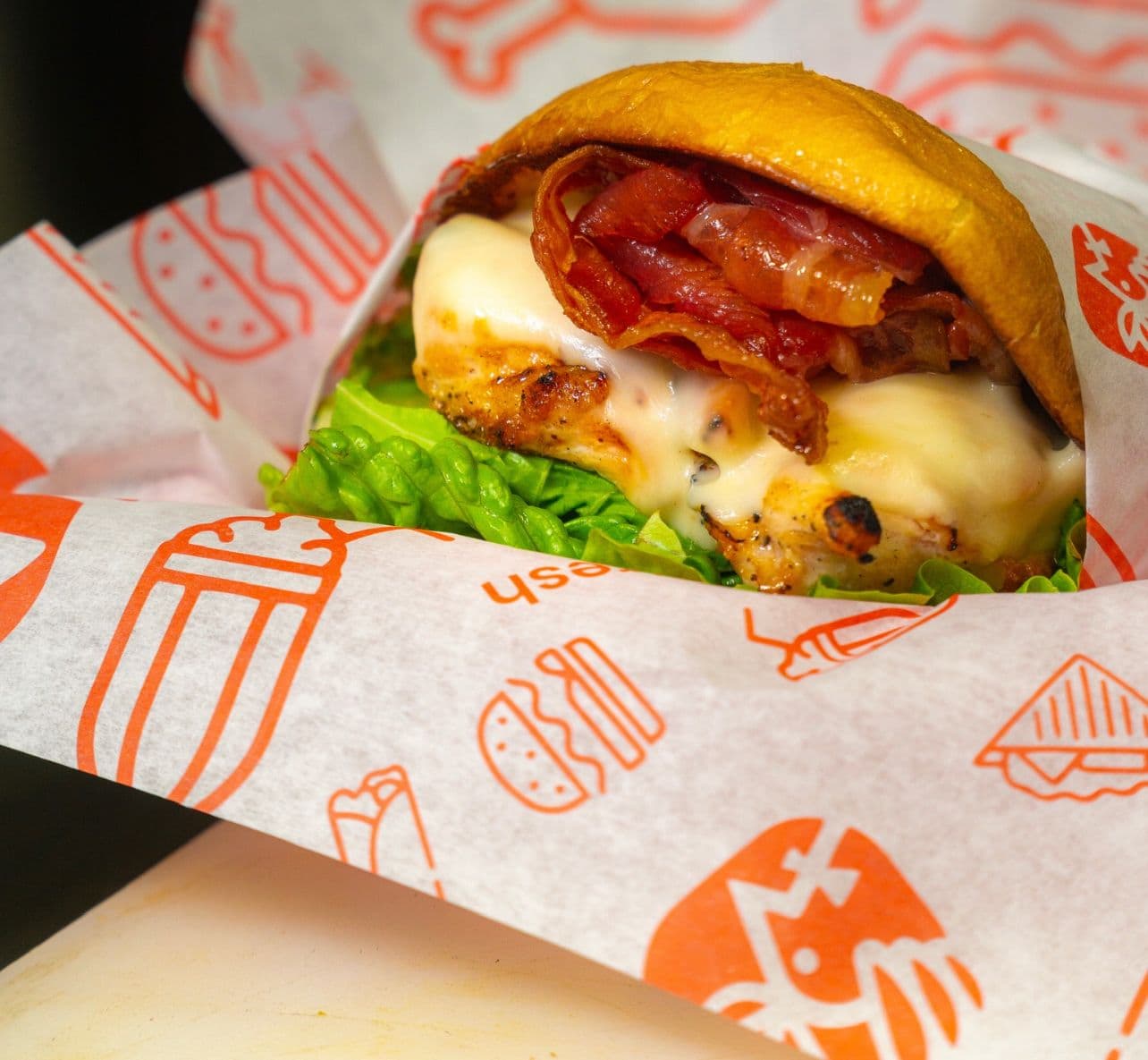 Hamburguesa Bow Grill Deluxe