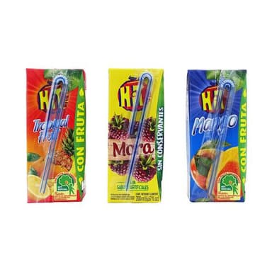 Jugo HIT en Caja