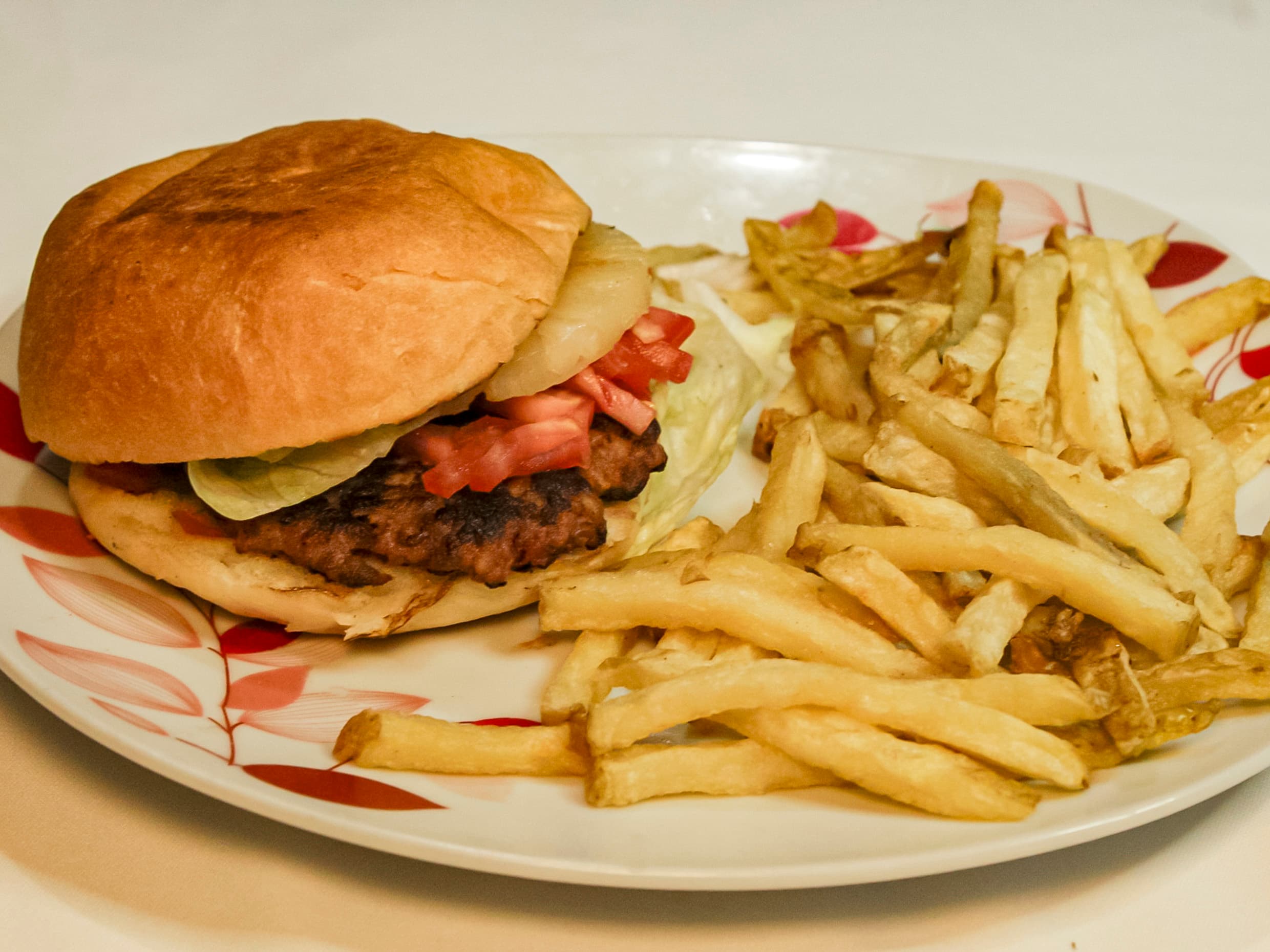 Hamburguesa Hawaiana a la Plancha