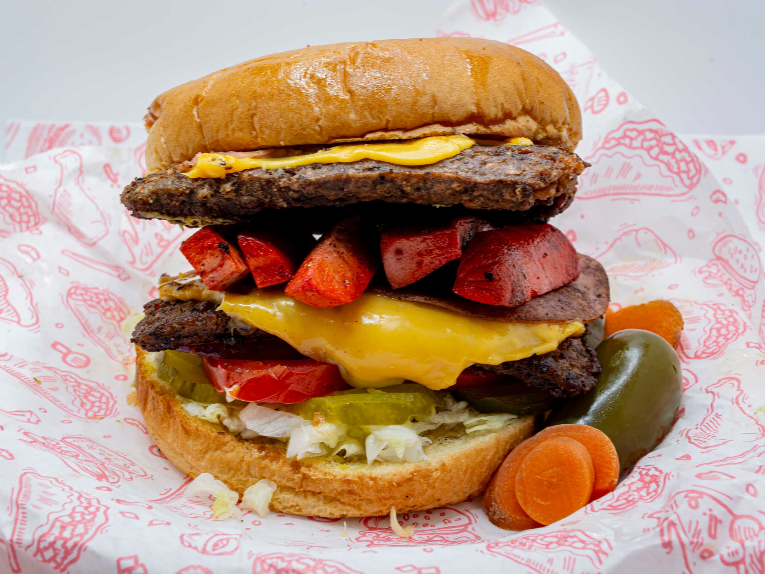 Doble Hamburguesa con Queso