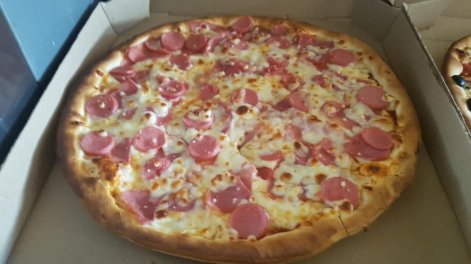 Pizza de Salchicha