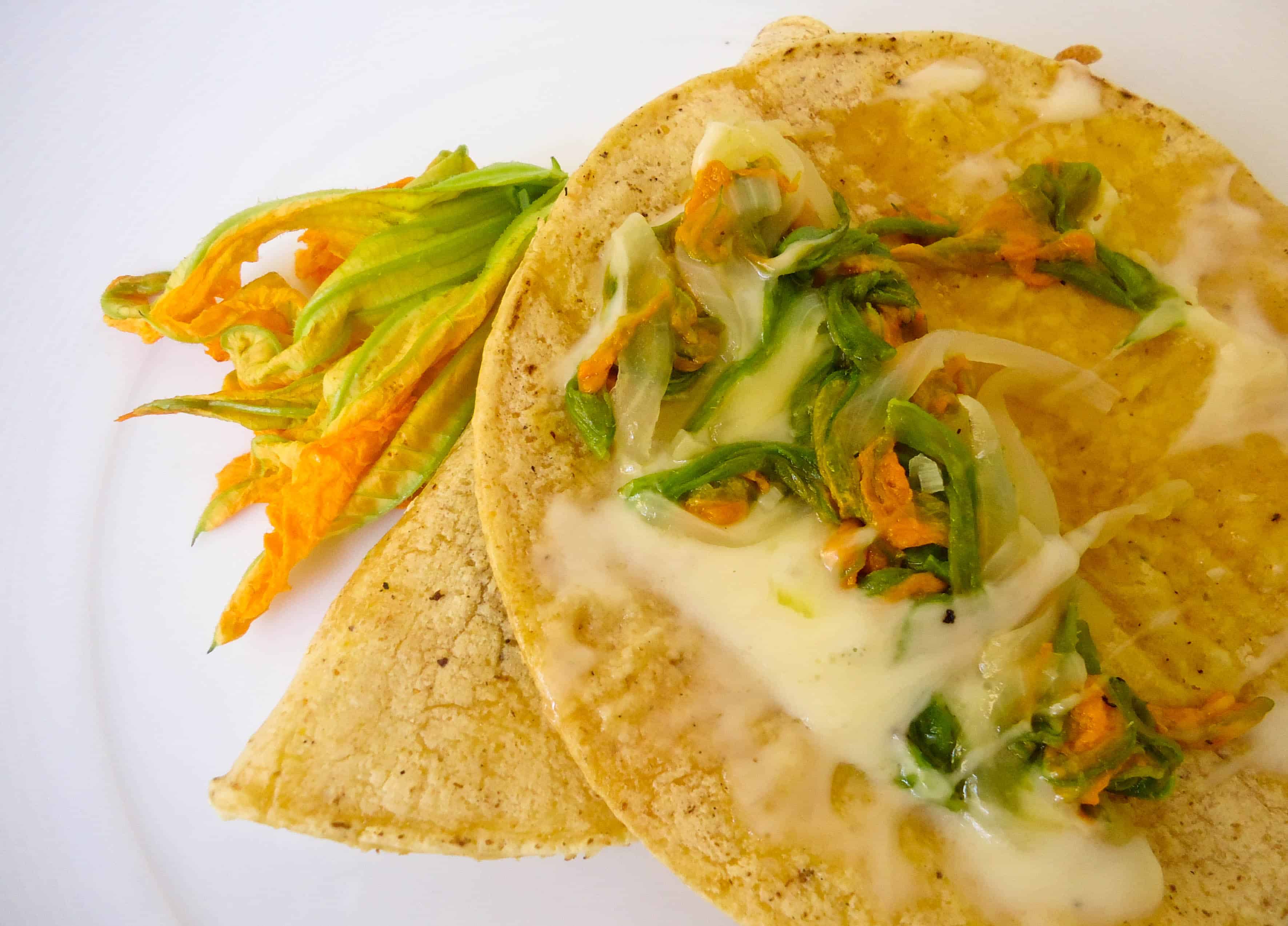 Combo Quesadillas de Flor de Calabaza