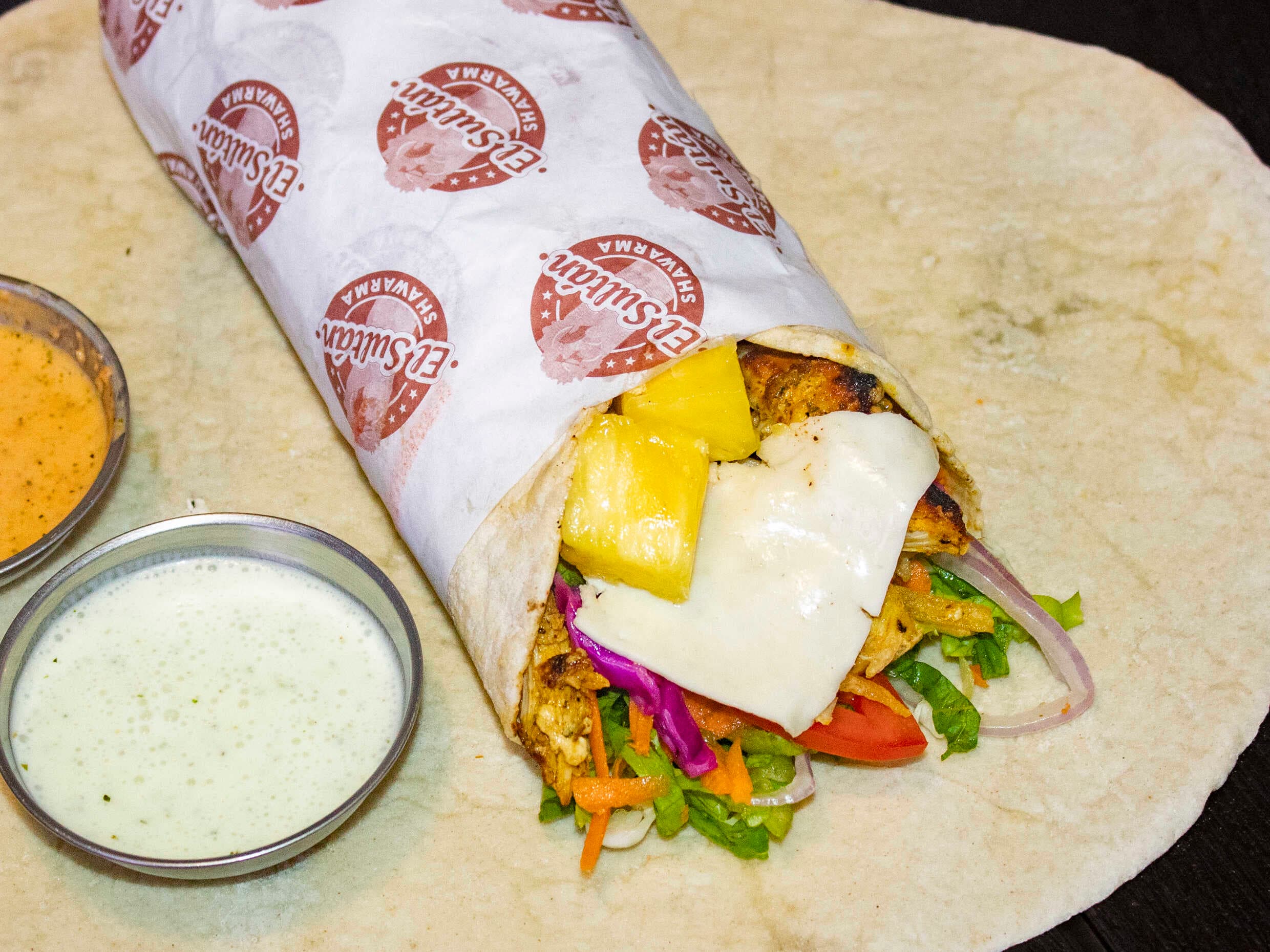 Shawarma Teriyaki con Pollo Mediano