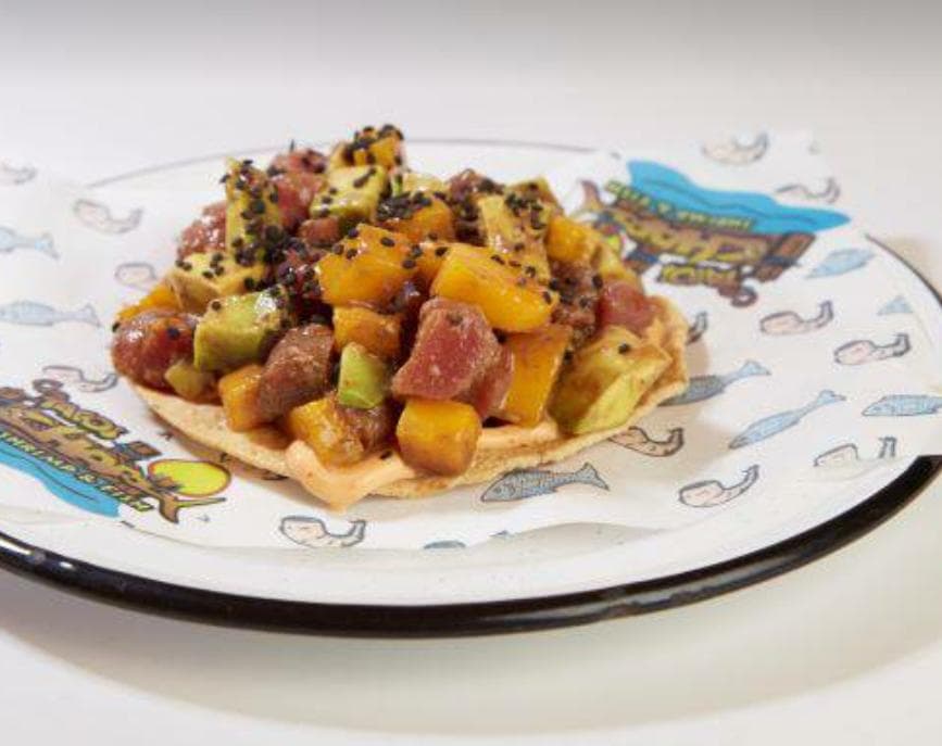Tostada de Atún Fresco