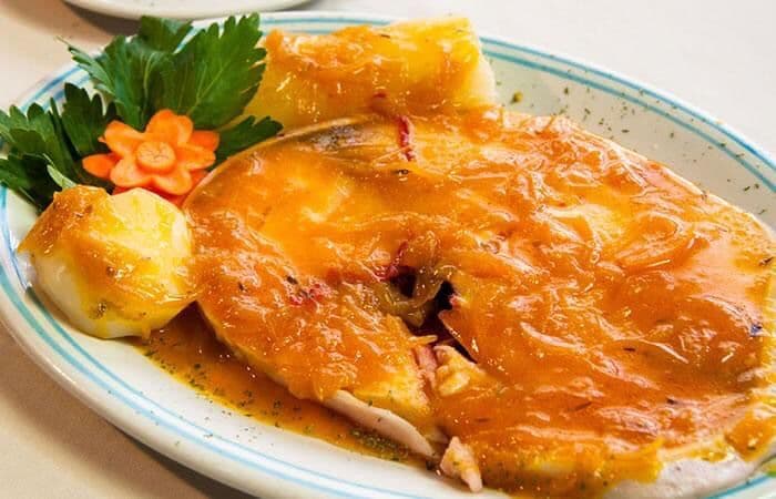 Bagre Especial en salsa