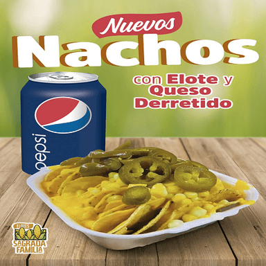Combo Nachos y Corona Cero