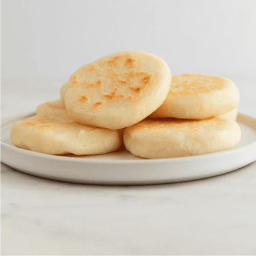 Arepa con Hogao