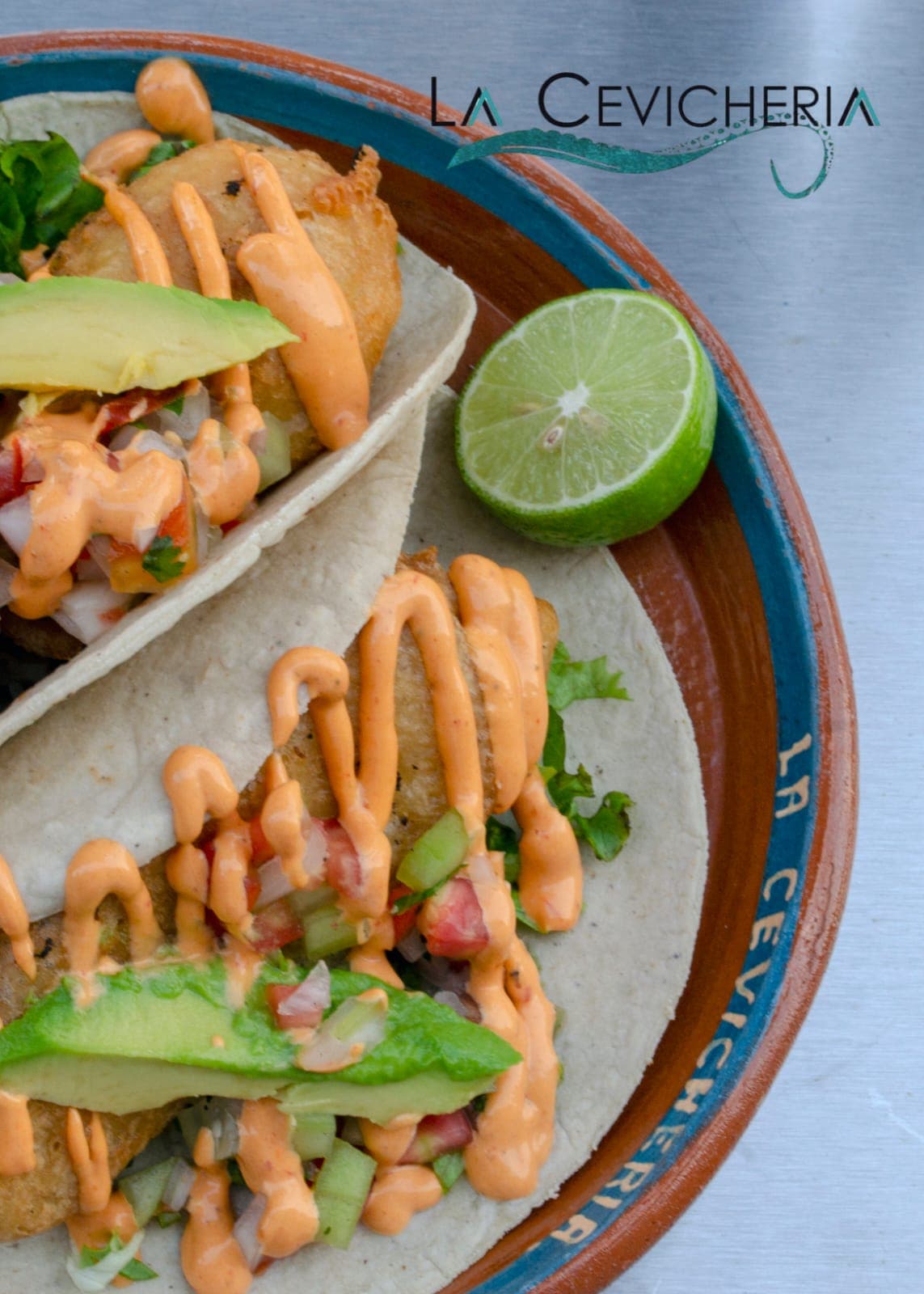 Taco Ensenada de Pescado.