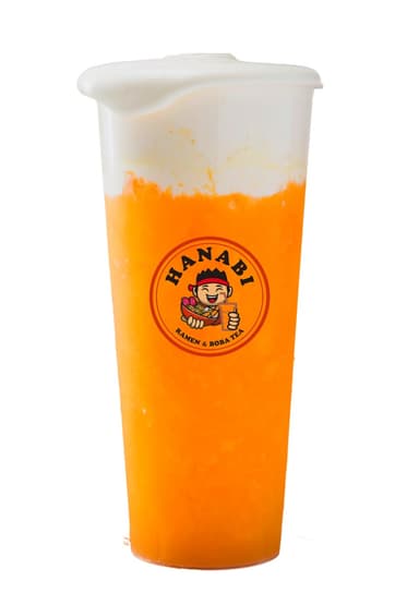 Cheese Foam Mango Tea