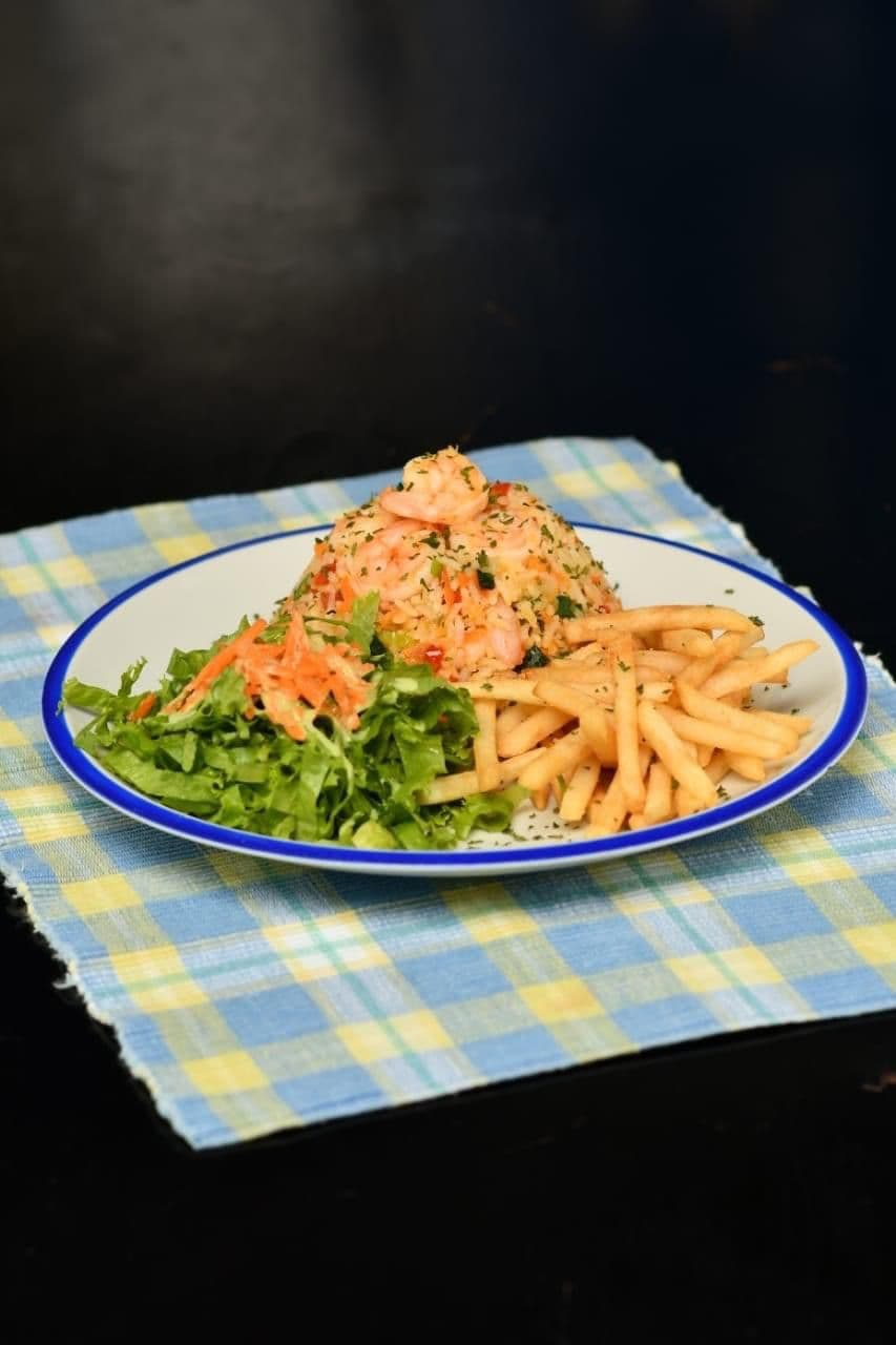 Arroz con Camarones