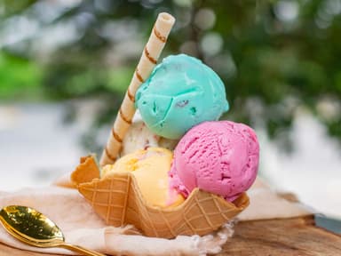 Estrella 4 Sabores de Helado