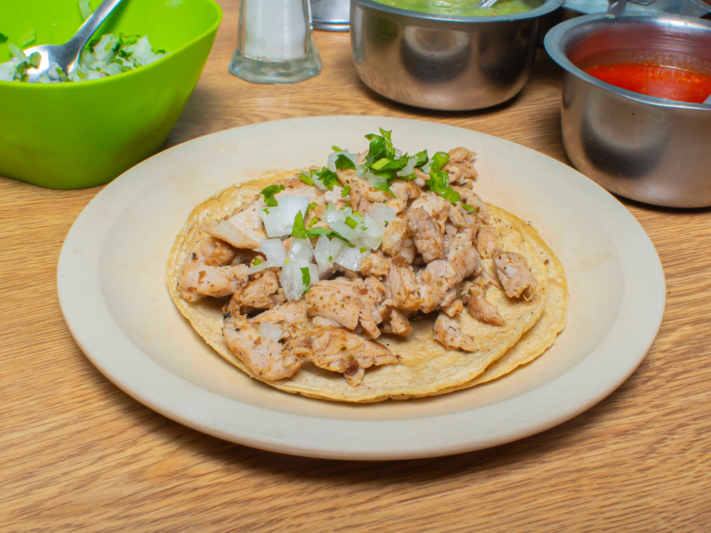 Taco de Bistec de Cerdo