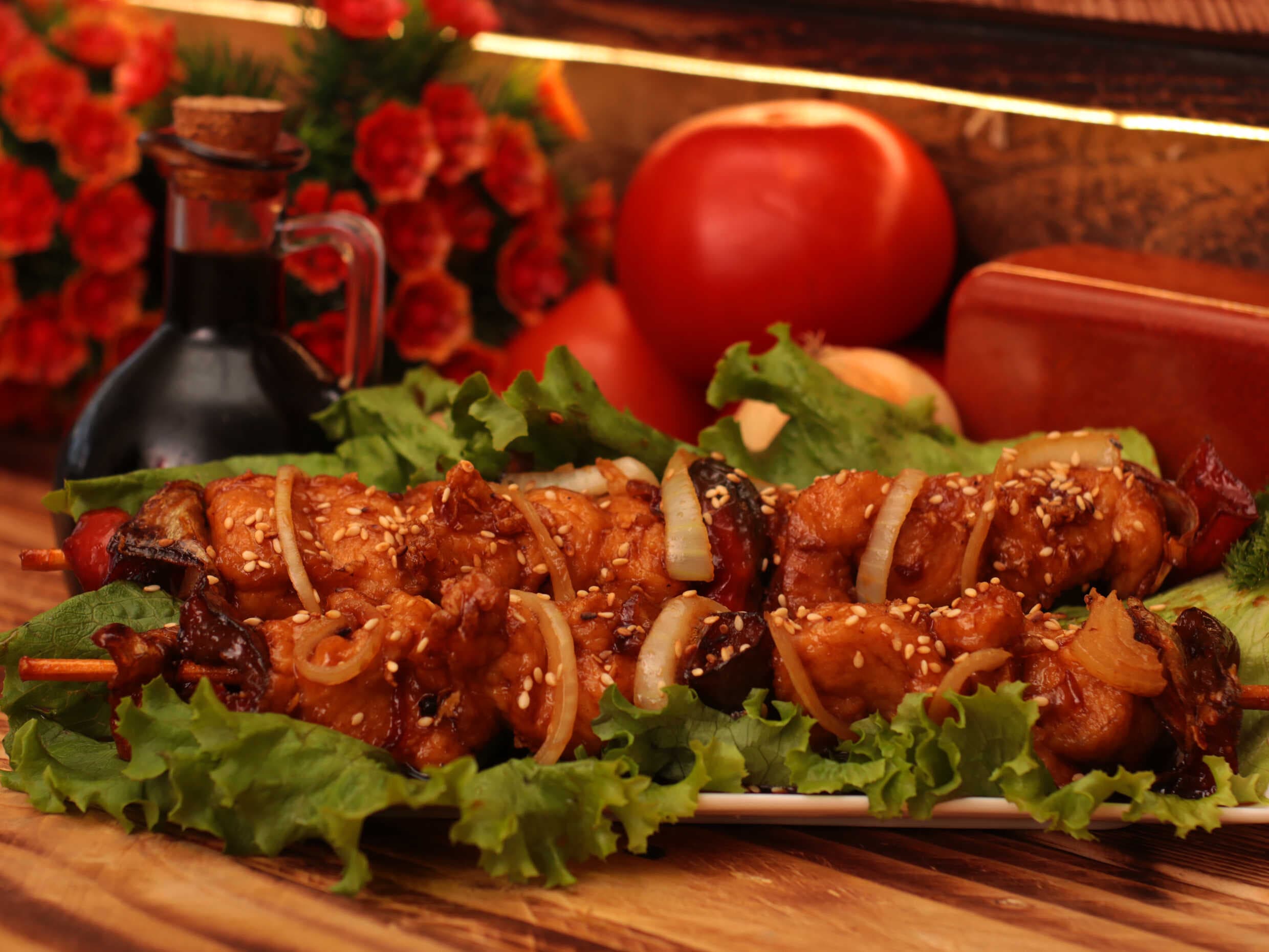 Pinchos Teriyaki