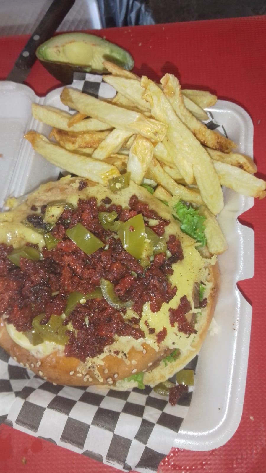 Pizza Burger Mexicana