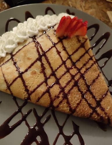 Crepa de Cajeta con 1 Ingrediente