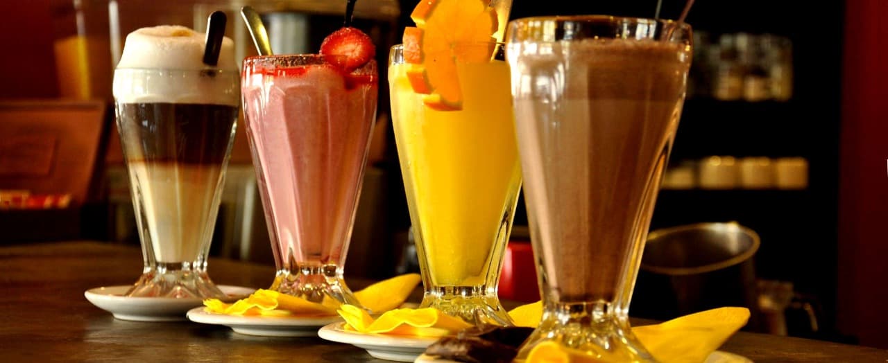 Licuado con Fresa