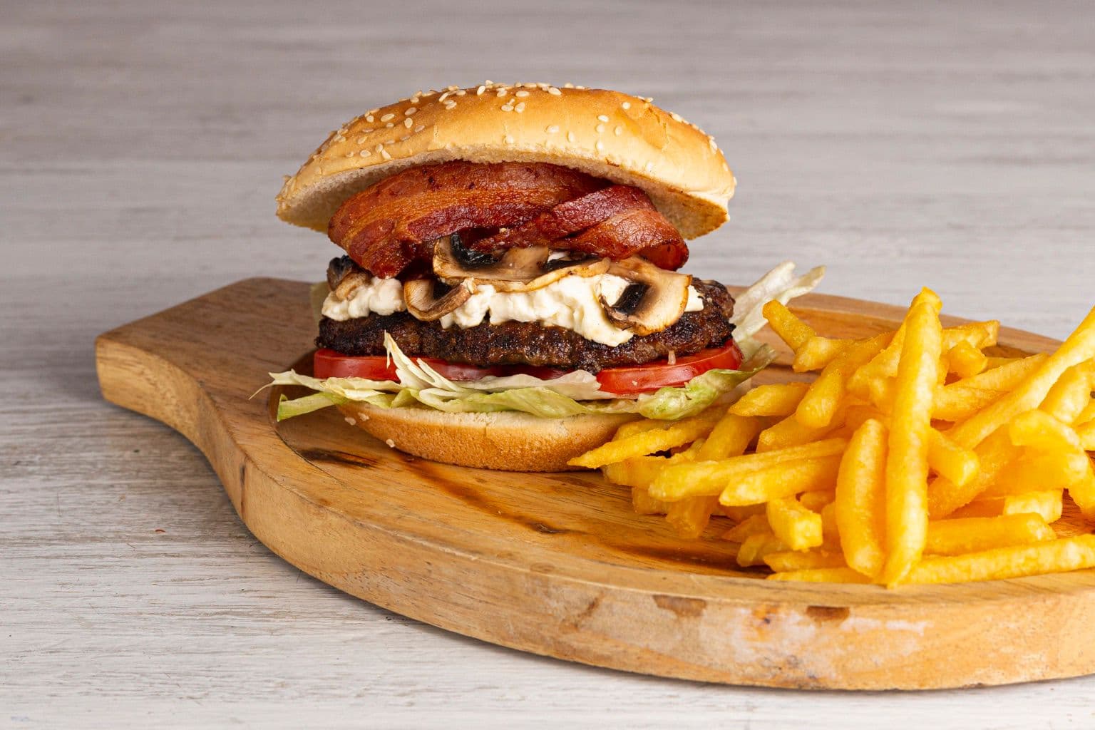 Hamburguesa Philadelphia