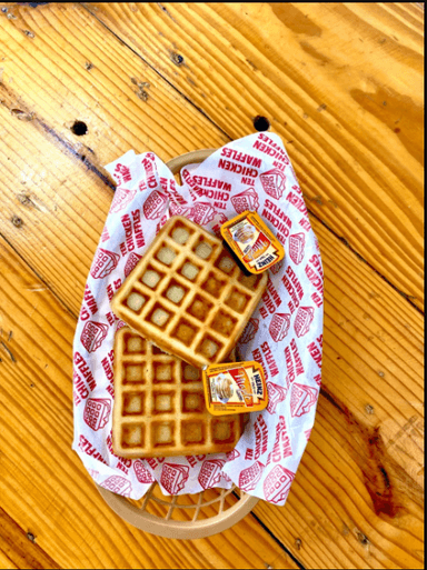 Waffles con Miel *