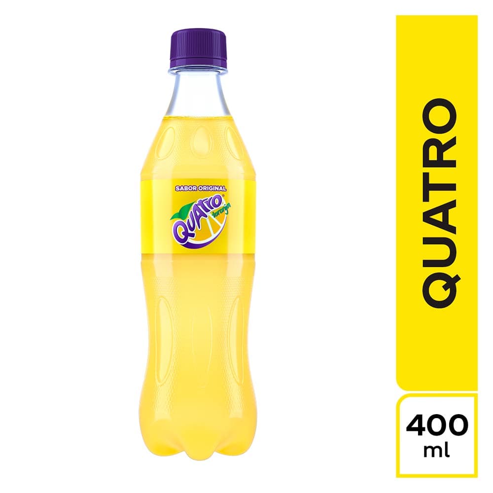 Gaseosa Quatro 400 ml