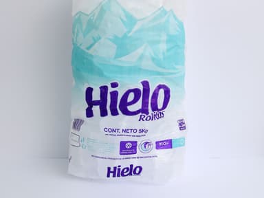 BOLSA DE HIELO EN CUBO DE 5 KG