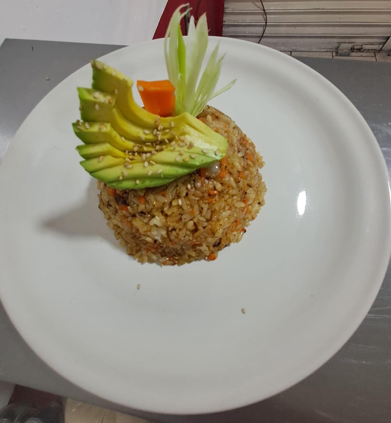 Yakimeshi con Pollo