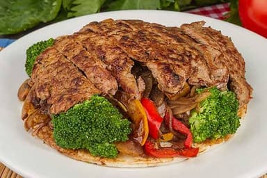 Oriental con Fajitas de Res