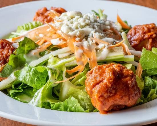 Boneless Wings Salad.