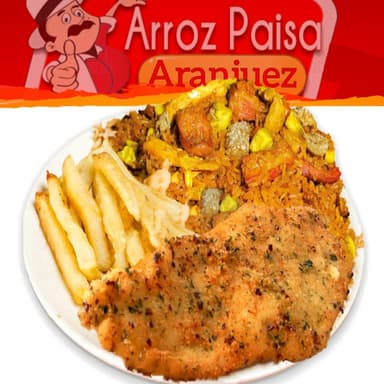 Arroz Premium + Filete Pollo + Papas Francesas