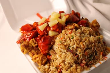Pollo con piña