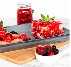 Postre de Frutos Rojos