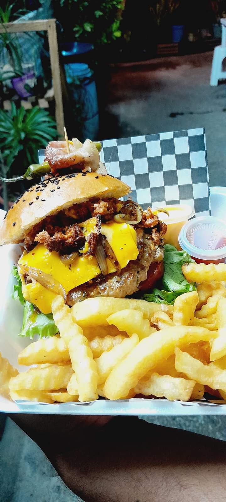 Hamburguesa Chorizo