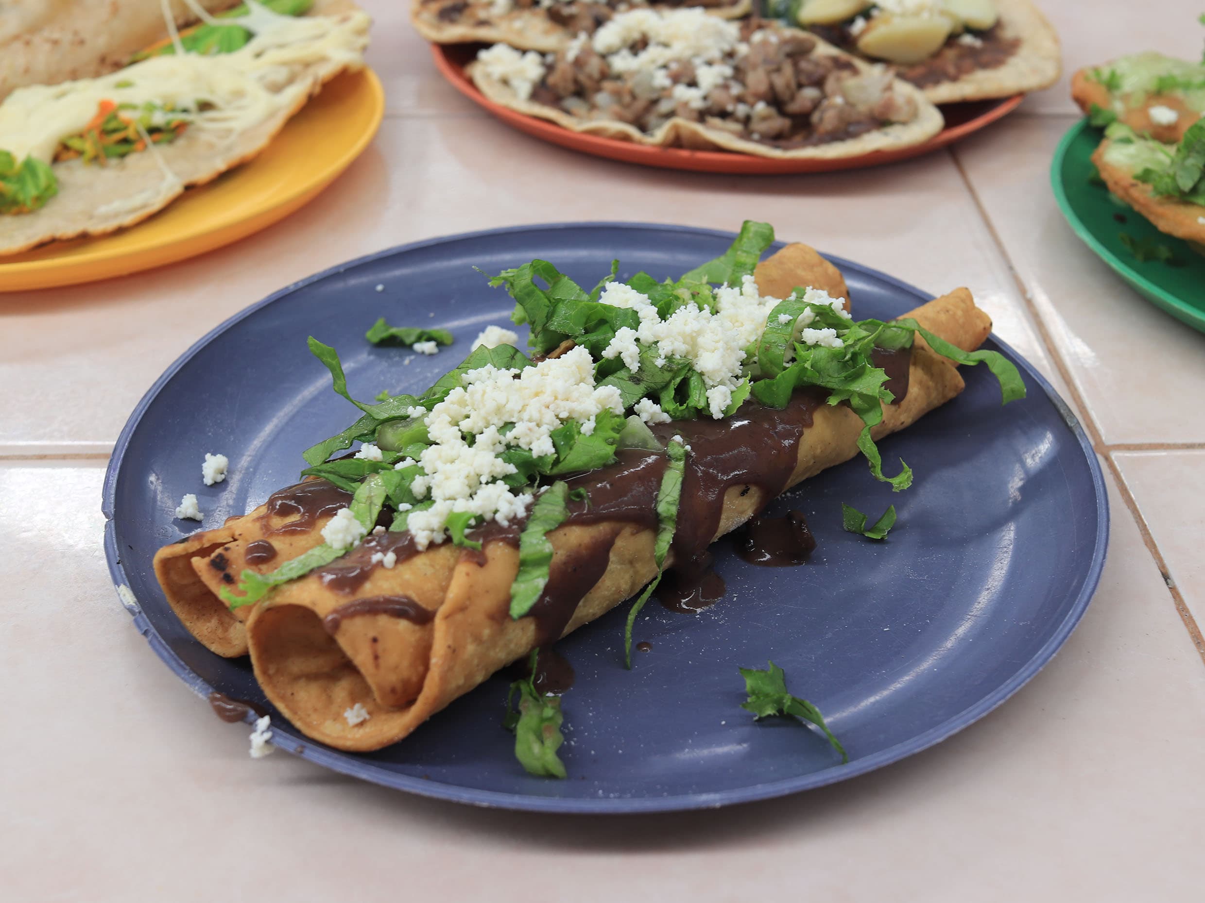 Taco Dorado Picadillo