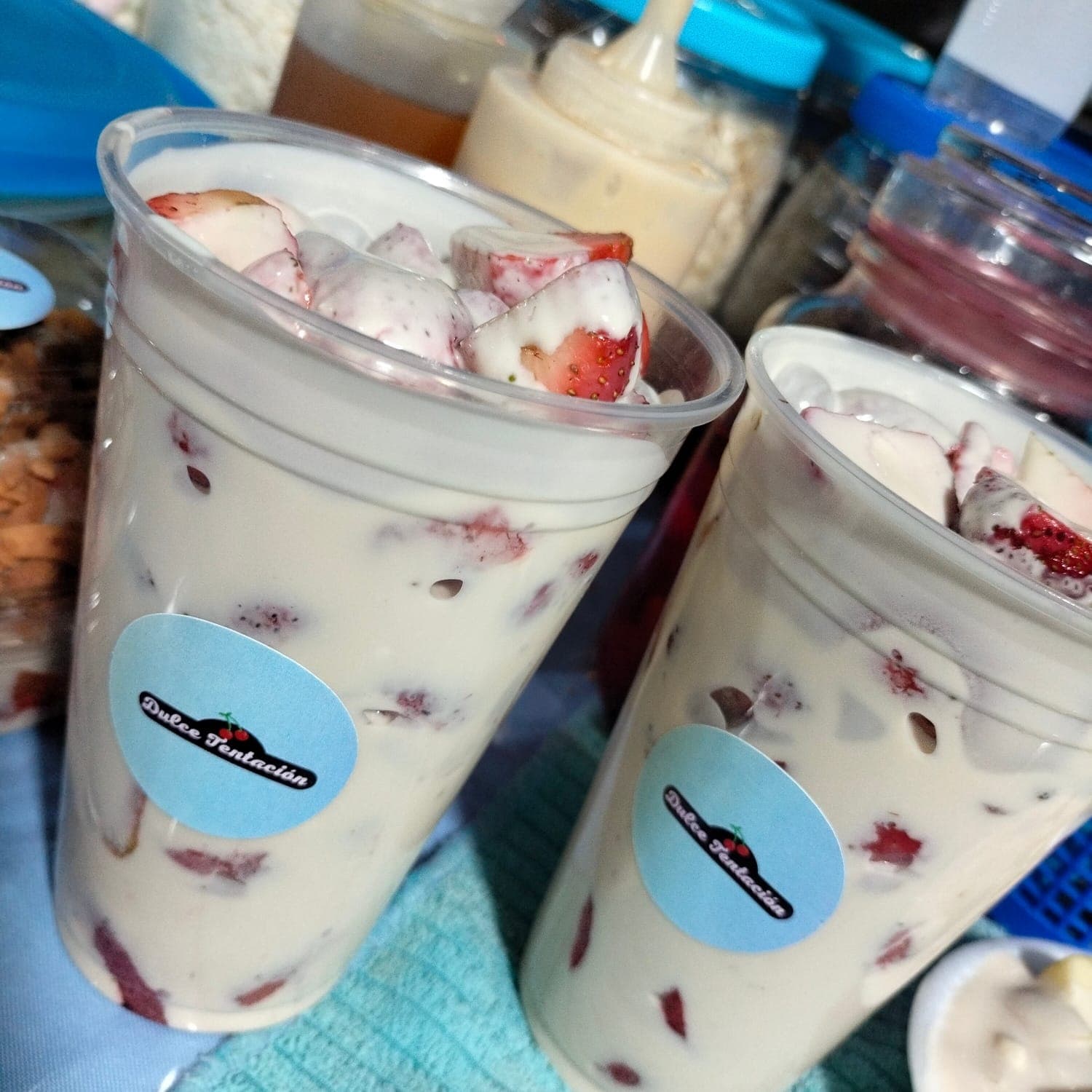 Fresas con Crema