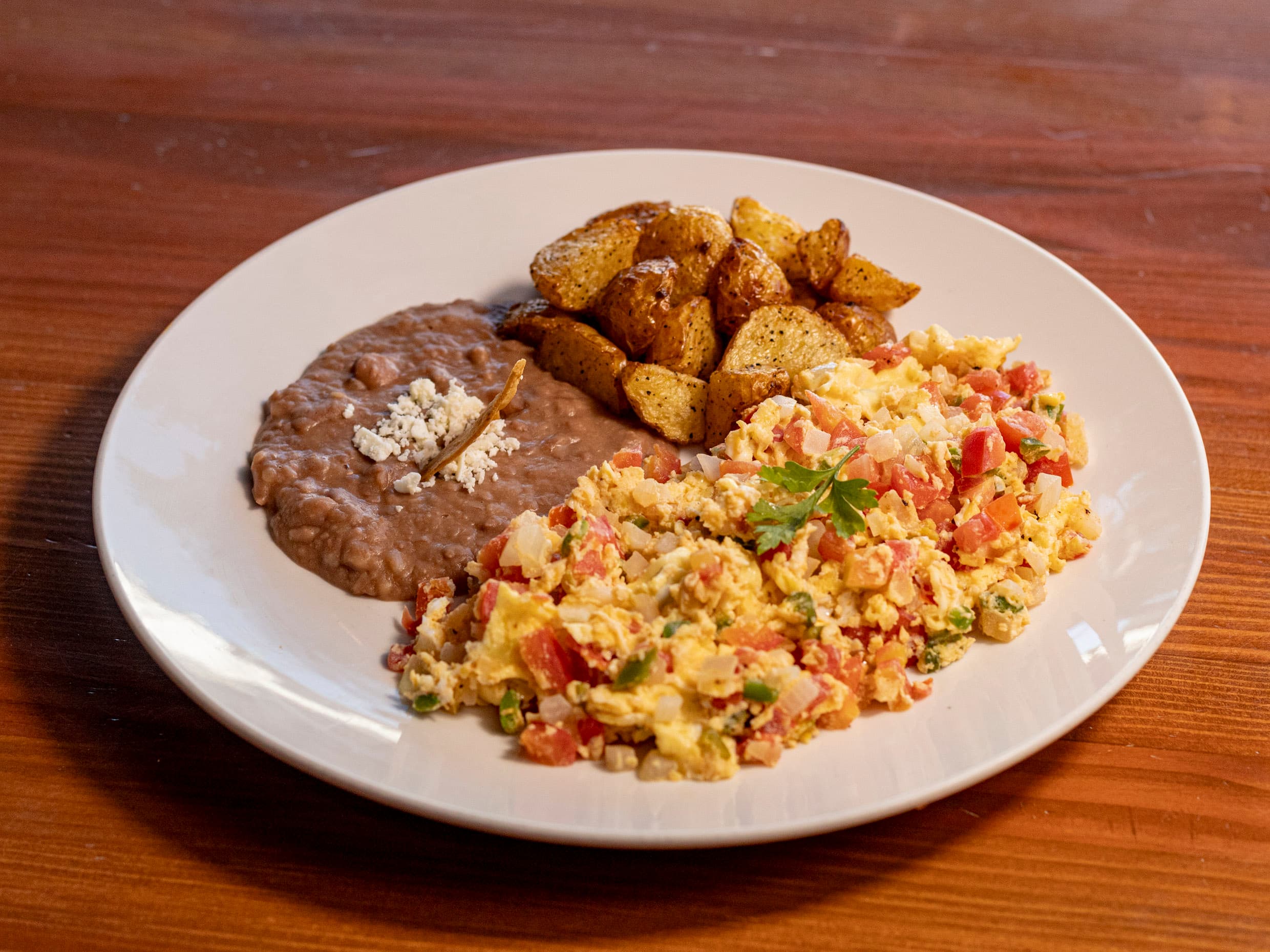 Huevos a la Mexicana