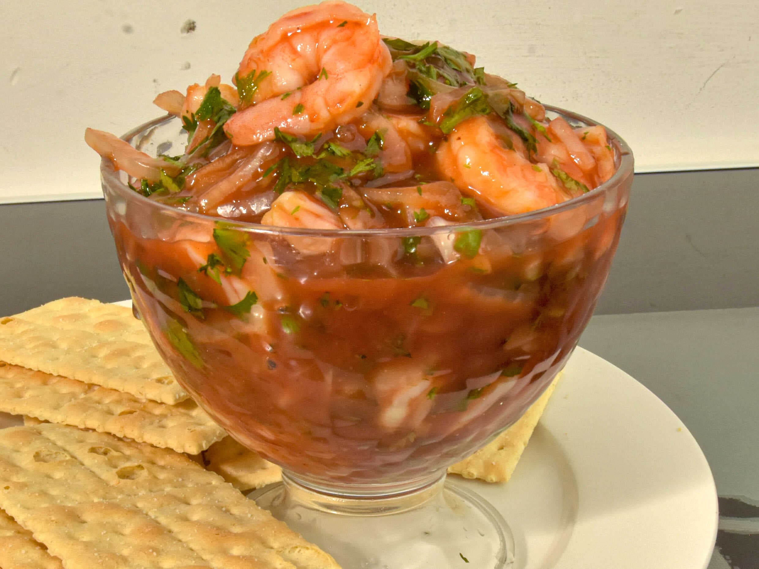 Ceviche de Camarón - Caja Grande