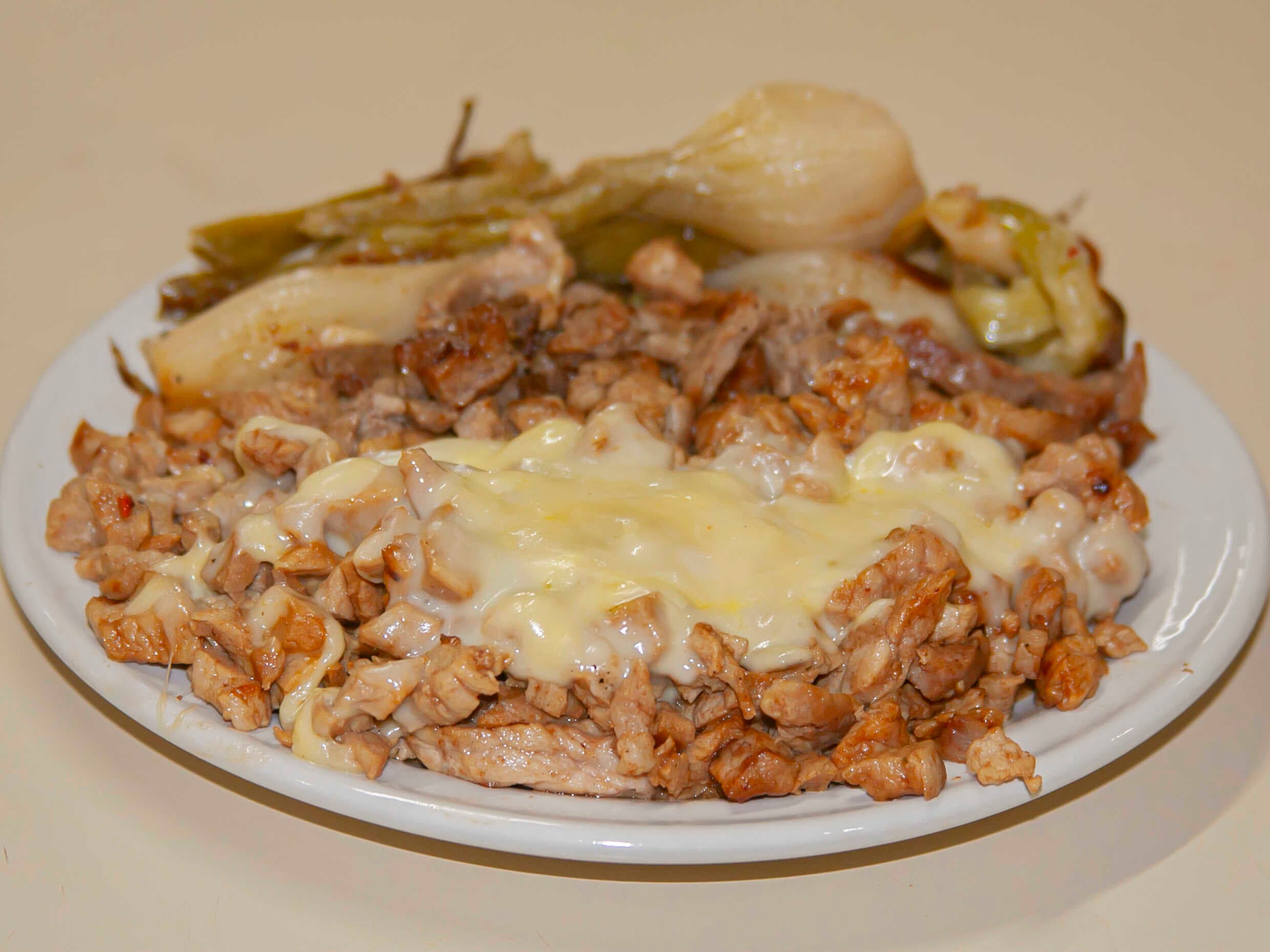 ORDEN DE CHULETA CON QUESO