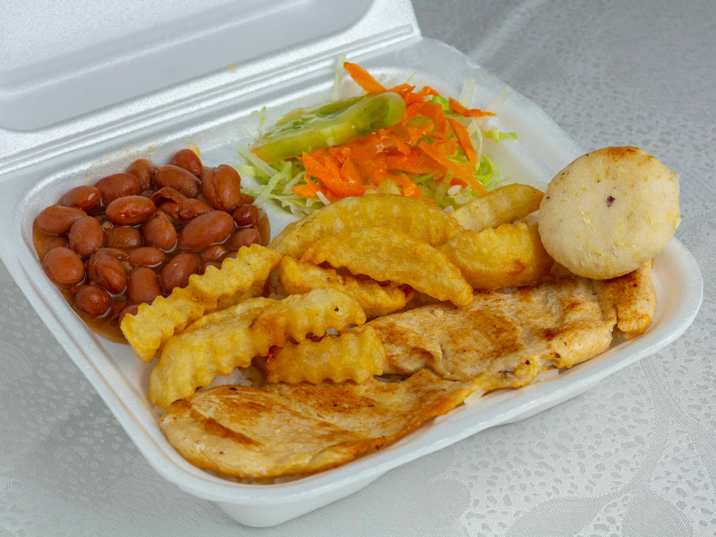 Menú Ejecutivo Pechuga.