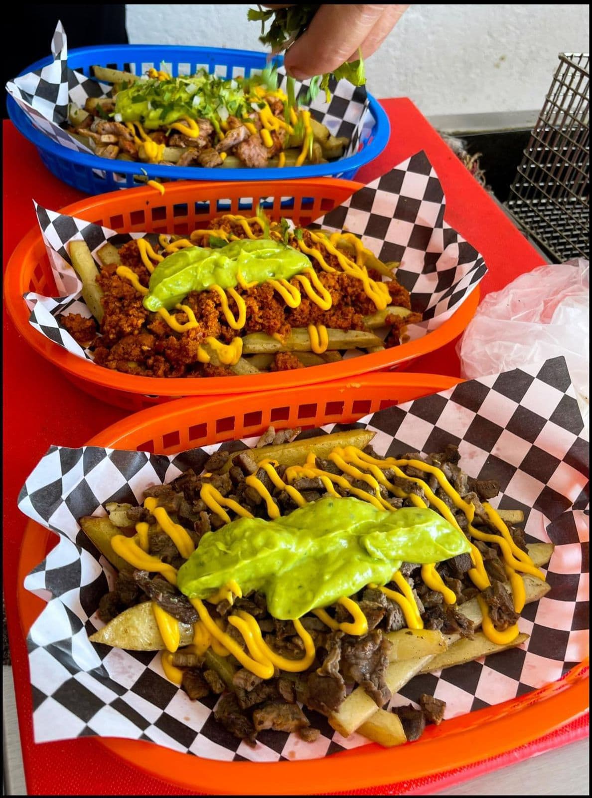 Papas Fritas con Carne